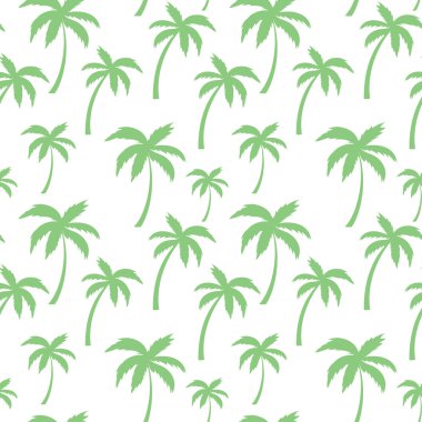 Palmiye ağaçları ile desen