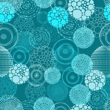 Daireler karalamalar ile Seamless Modeli