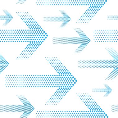 noktalı ok ile desen