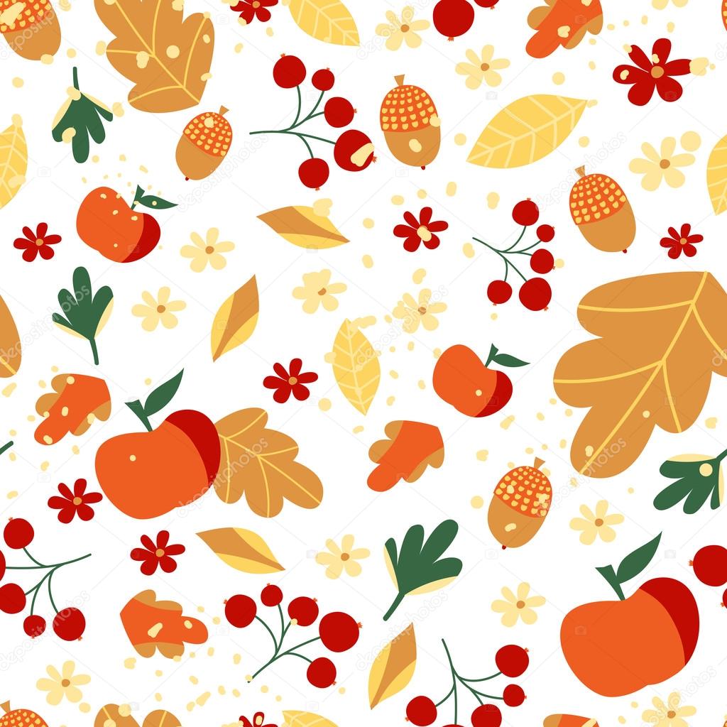 autumn seamless pattern 