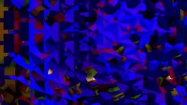 Mozaiklerin renklerini değiştirdiği soyut arkaplan. 