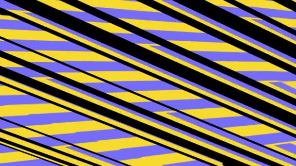 Líneas Colores Diagonales Fondo Abstracto — Vídeo de stock