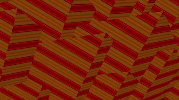 Rayures Zigzag Multicolores Abstrait Fond — Video