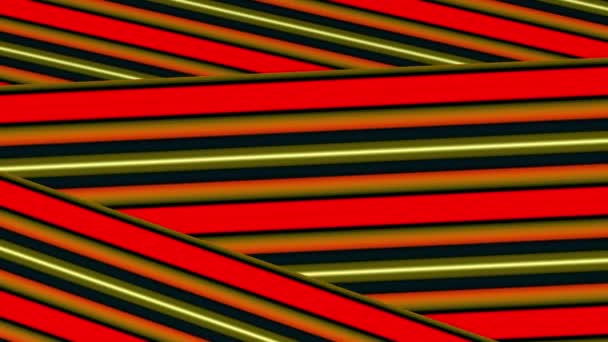 Rayures Zigzag Multicolores Abstrait Fond — Video