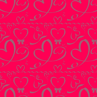 Duygusal bir ambalaj kağıdı. Kalpler. Bir soru işareti. Sevgililer Günü hediyesi..