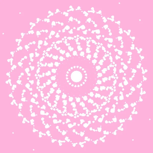 Renkli arkaplanda dekoratif oryantal mandala.