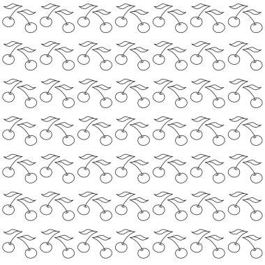 Kiraz çileklerinin soyut görüntüsü.