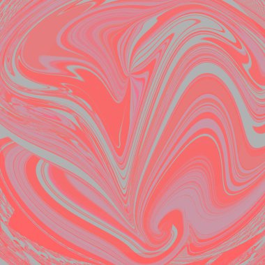 Orijinal, eşsiz bir fantezi illüstrasyonu. Hatıra defteri için kırmızı tonlarda soyut tekrarlama kalıbı. Yazdırılmış ürünlerin tasarımı için pembe renkli arkaplan