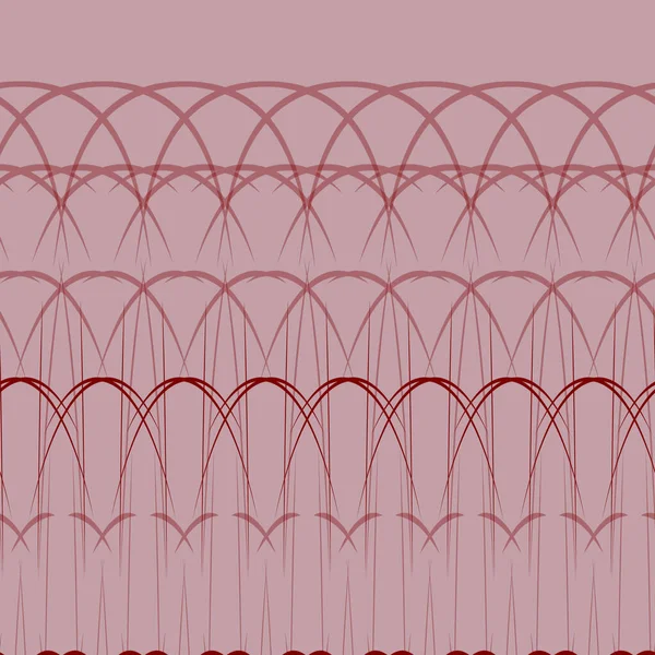 Abstract design of red lines on a pink background. A repeating pattern in pink and red for scrapbooking. Background in red and pink color for the design of printed products.