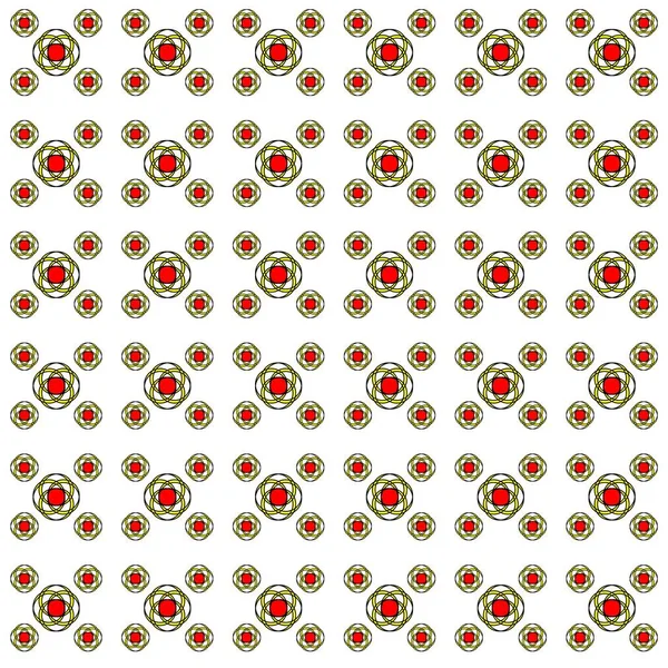 Ethnic Decorative Pattern Mandala Technique Design Template Postcard — Stock Photo, Image
