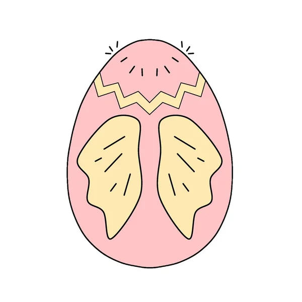 Renkli Paskalya Yumurtası Çeşitli Dekorasyon Tasarımlarla Beyaz Bir Arka Planda — Stok fotoğraf
