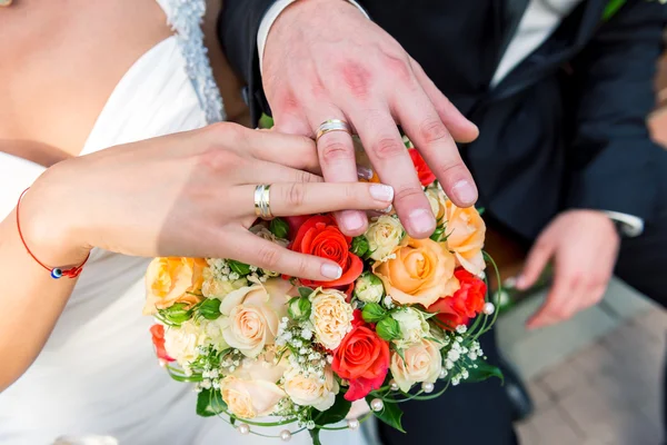 Bridal bouquets wedding — Stock Photo, Image