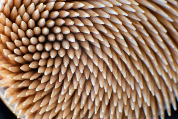 Kürdan çubukları üst görünüm makro çekiminden
