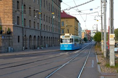 Streets of Gothenburg, Sweden clipart