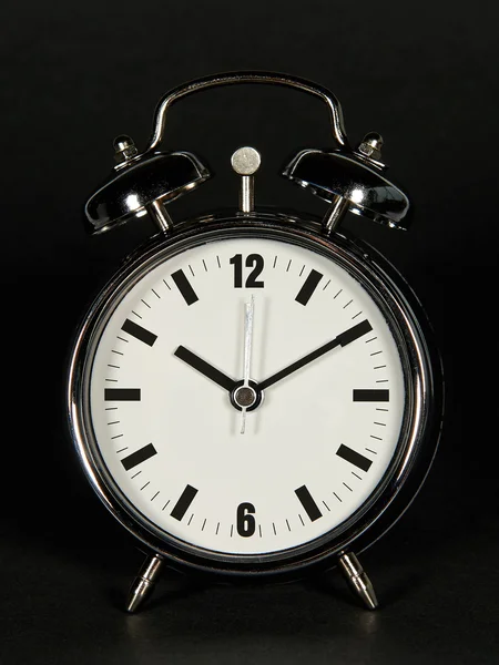 Chrome alarm clock — Stock Photo, Image