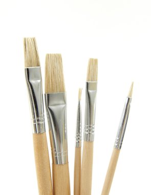 Farklı boyutlarda Boya fırçaları