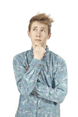 genç adam düşünceli arıyorum