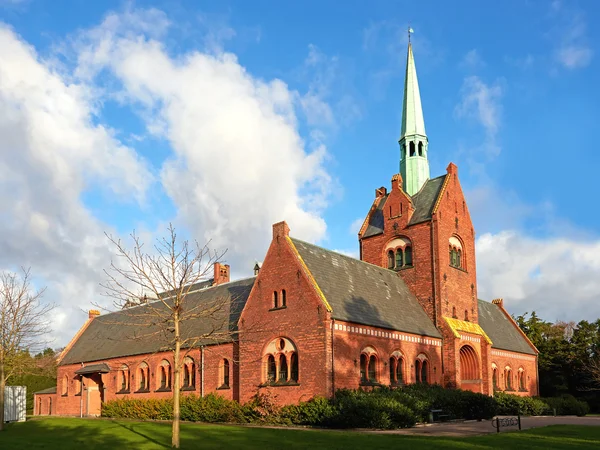 Północnej kaplicy na cmentarzu vestre, Copenhagen — Zdjęcie stockowe