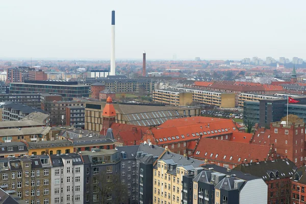 Датский город Фредериксберг видел сверху сверху — стоковое фото