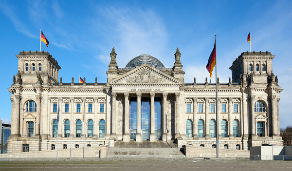  The Reichstag building in Berlin, Germany
