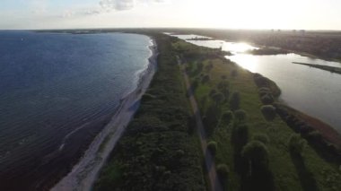 Broendby Beach Danimarka havadan görünümü