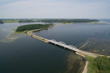 Munkholm Köprüsü, Danimarka havadan görünümü