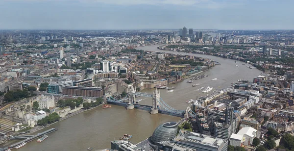 Londra şehrinin hava manzarası — Stok fotoğraf