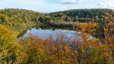 Danimarka arter sonbahar manzarası