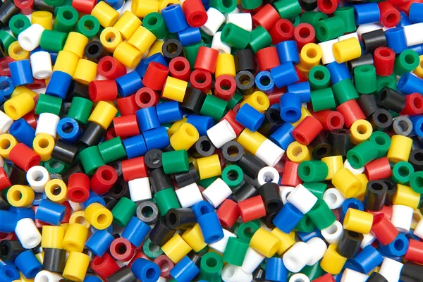 Colourful beads in vivid colours — Stock Photo, Image