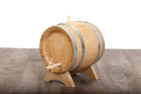 Крупним планом дерев'яний ящик вина — стокове фото