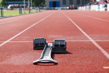 Atletizm başlayan blok.