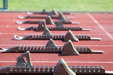 Atletizm başlayan blok.