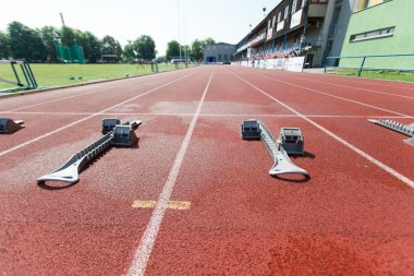 Atletizm başlayan blok.