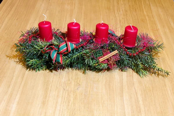 Adventskranz — Stockfoto