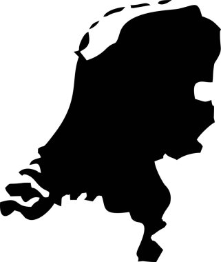 Hollanda Haritası.