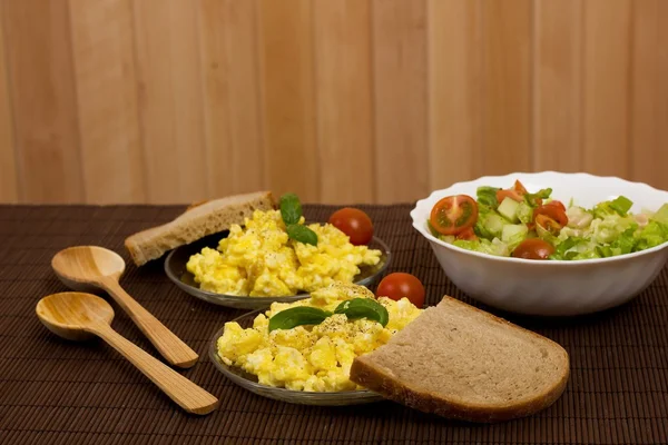 Scrambled eggs — Stock Photo, Image