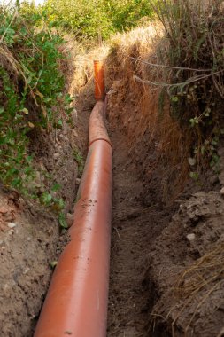 kanalizasyon boruları.