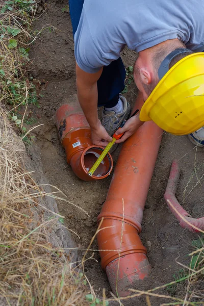 Sewerage. — Stock Photo, Image