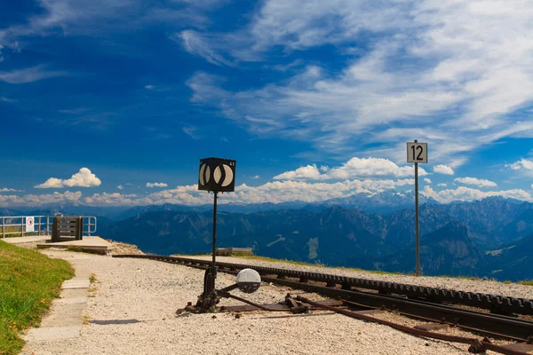 Cog Railway en los Alpes austríacos — Foto de Stock