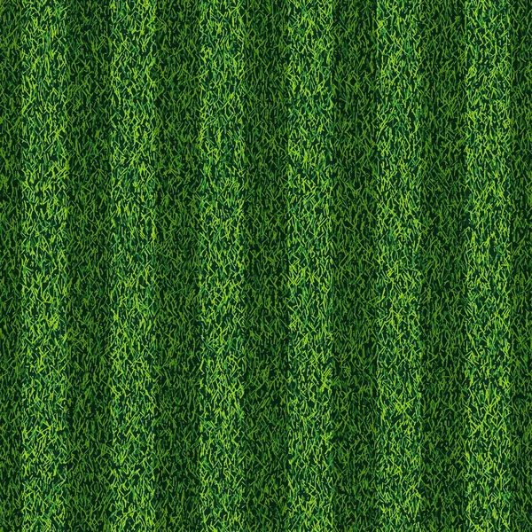 Fußball Fußballstreifenfeldkulisse Grass Nahtlose Realistische Textur Vektorabstrakte Naturillustration Grüner Rasen — Stockvektor