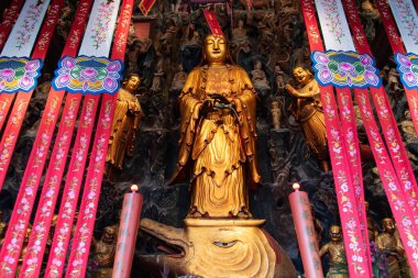 Jade Buddha tapınağı, Şangay, Çin. 02/05/2019