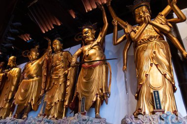 Jade Buddha tapınağı, Şangay, Çin. 02/05/2019