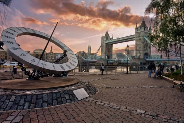 Tower Bridge London Ηνωμένο Βασίλειο 2019 — Φωτογραφία Αρχείου