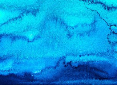 Lacivert, çivit mavisi, suluboya arkaplan, kuru fırça lekeleri, fırça darbeleri ve beyaz lekeler. Soyut sanatsal çerçeve, metin veya logo için yer. el boyaması arkaplan.