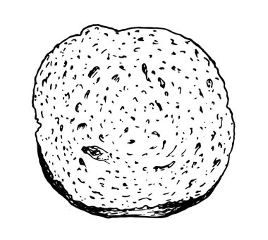 Ekmek tostları, tereyağı ve fıstık ezmeli tost, tost makinesi çizim seti. Ekmek tostları kızarmış ekmek parçasına. Öğle yemeği, akşam yemeği, kahvaltı atıştırmalığı. İzole edilmiş beyaz arka plan. Bir parça kare çavdar ekmeği. Yuvarlak kenarları S ile çizilmiş.