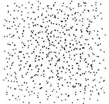 Renkli arka planda siyah karalama noktaları. Geometrik sanat. Beyaz arkaplanda karalama pembe desen. Monokrom dokusu. Modern sanat izole vektör grafiği. Siyah monokrom konsepti. Pembe arka plan. Tekstil süsü. Dekoratif öge.