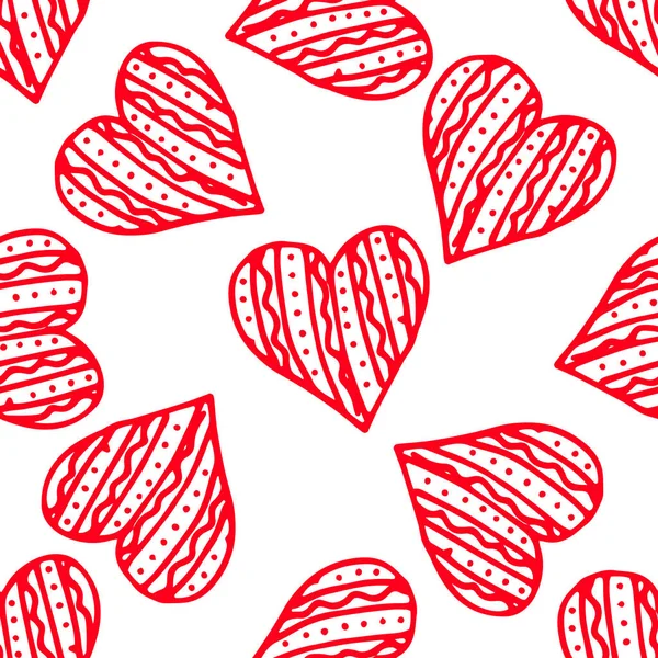 Coeurs Saint Valentin Pour Votre Design Coeurs Vectoriels Saint Valentin — Image vectorielle