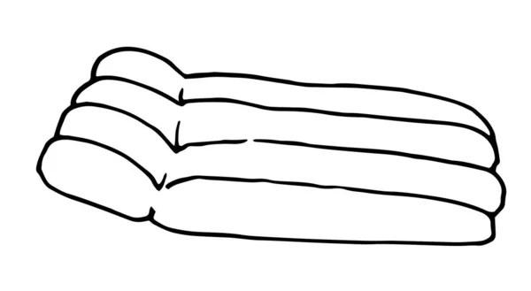 Набросок Матраца Оформления — стоковый вектор