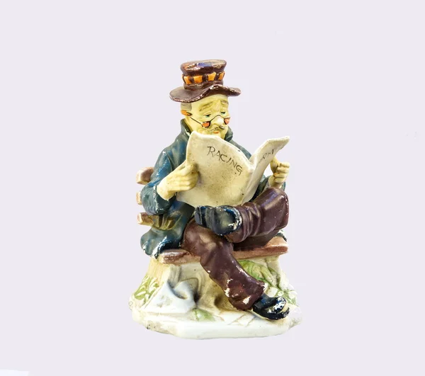 Bir on sekizinci yüzyıl, porselen biblo