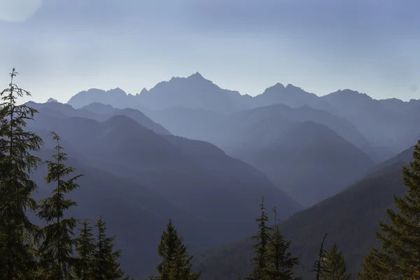 Olympische Berge Stockfoto